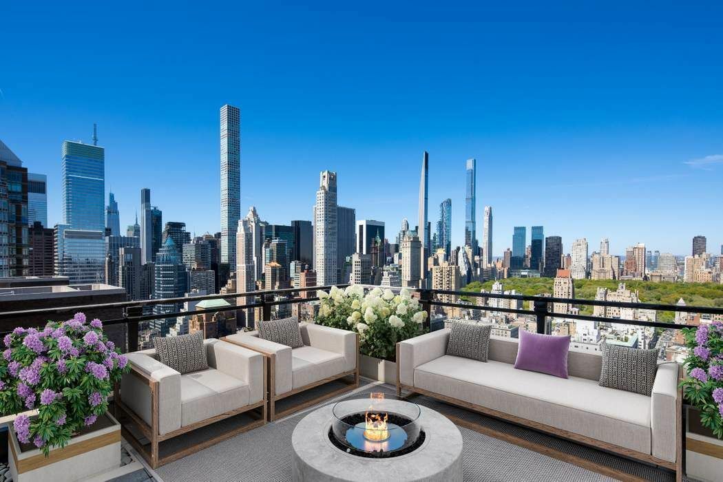 Penthouse New York | Vedere superba catre oras si Central Park