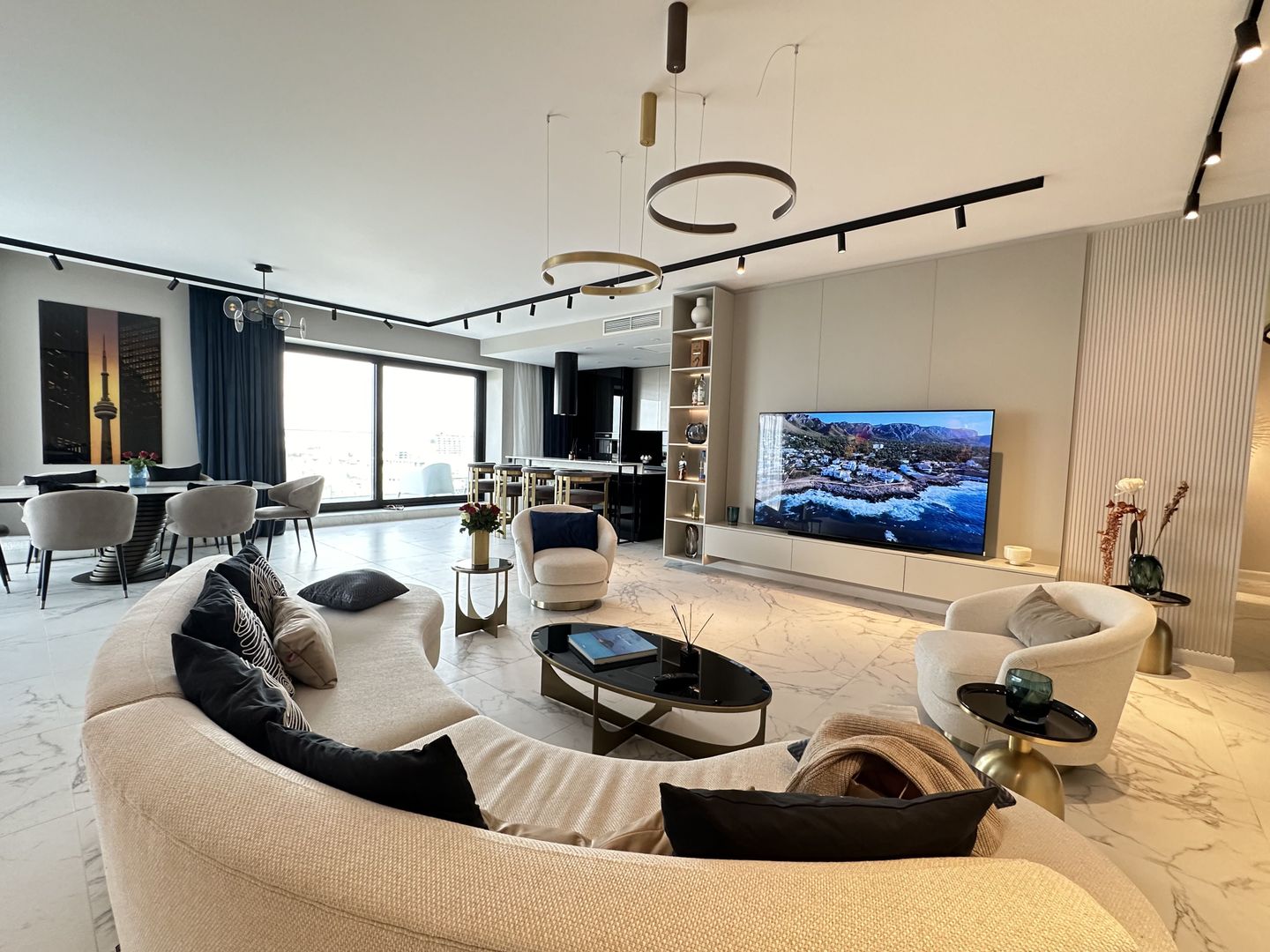 Luxury Apartment fully furnished 6 rooms Floreasca - Verdi Park