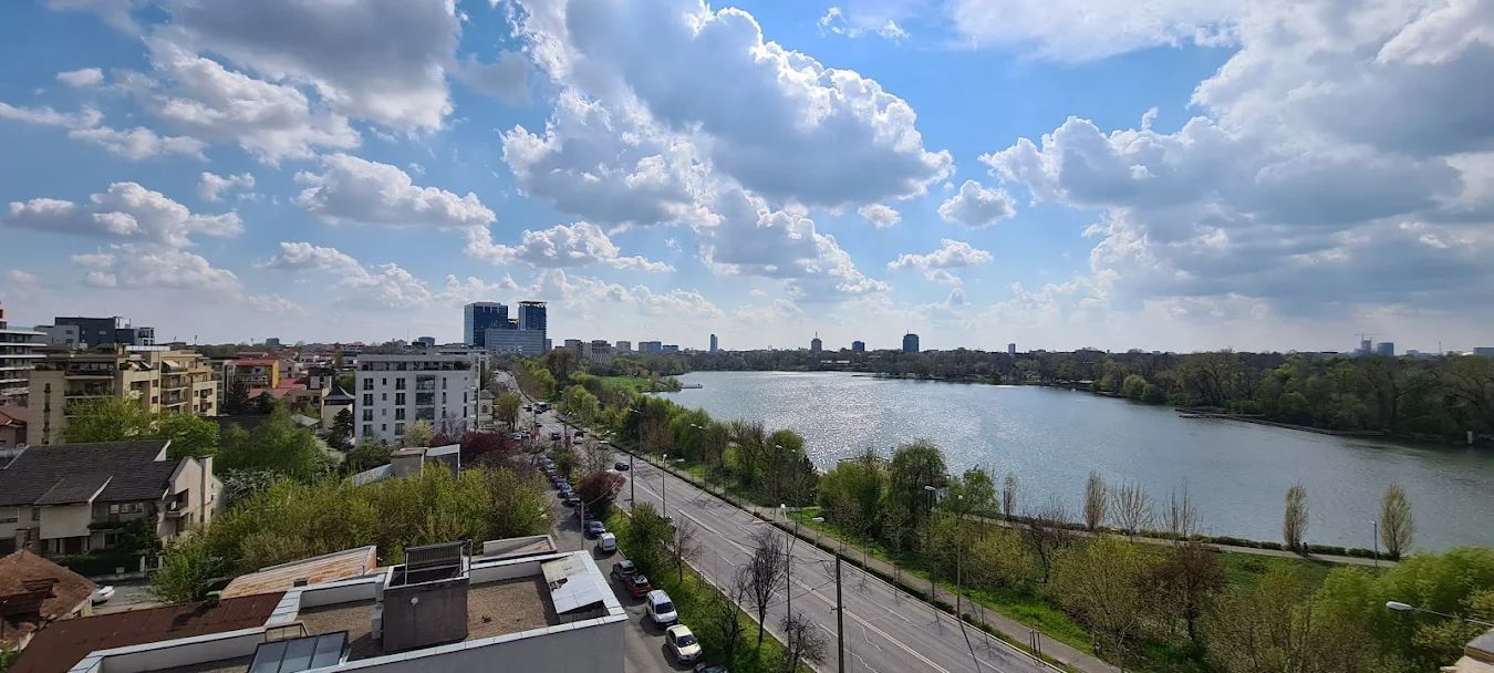 Premium 3-room apartment with a direct view of Floreasca Lake